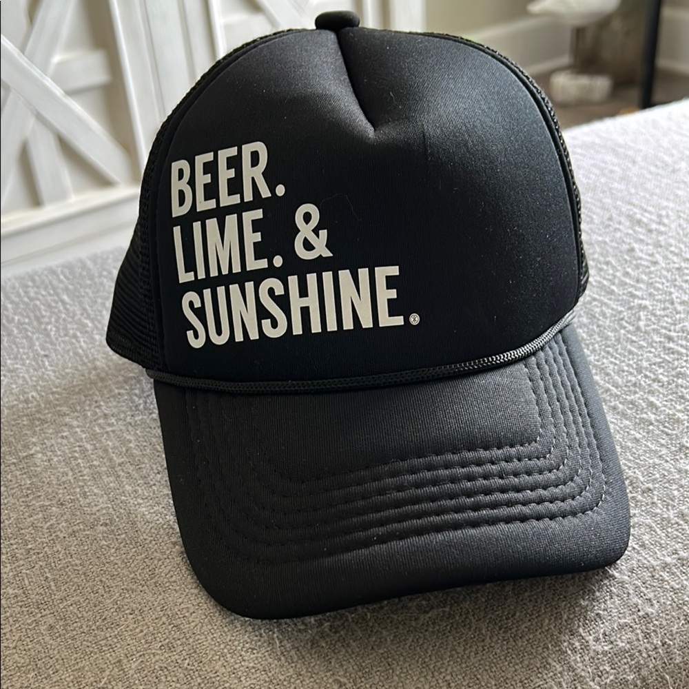 Tiny Trucker Co. Black Mesh Hat